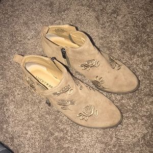 Lucky brand tan boots